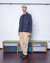 MECHANICS JACKET RIPSTOP BLUE BLACK