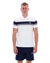 YOUNG LINE POLO WHITE MARITIME 134