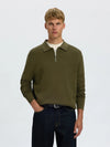 TELLER 1/2 ZIP POLO LS KALAMATA