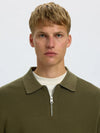 TELLER 1/2 ZIP POLO LS KALAMATA