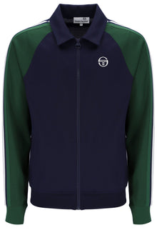 RENSHAW COLLARED TRACK TOP MARITIME BLUE / EDEN (324)