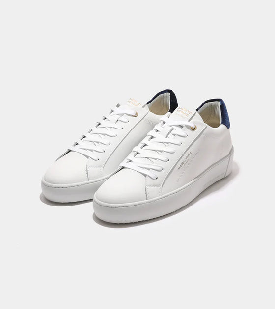 ZUMA DIAMOND VELVET WHITE / NAVY