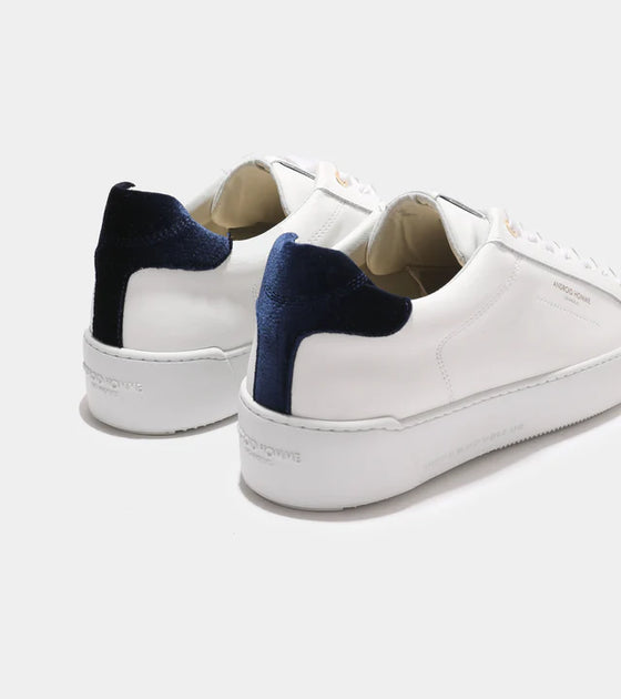 ZUMA DIAMOND VELVET WHITE / NAVY