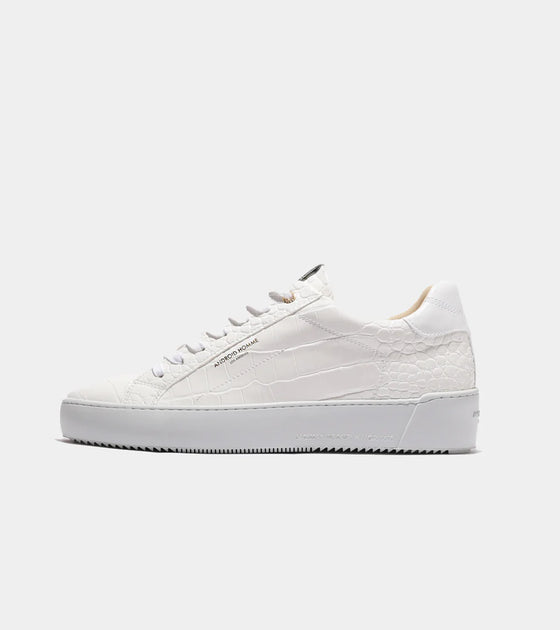 ZUMA EMBOSSED CROC WHITE