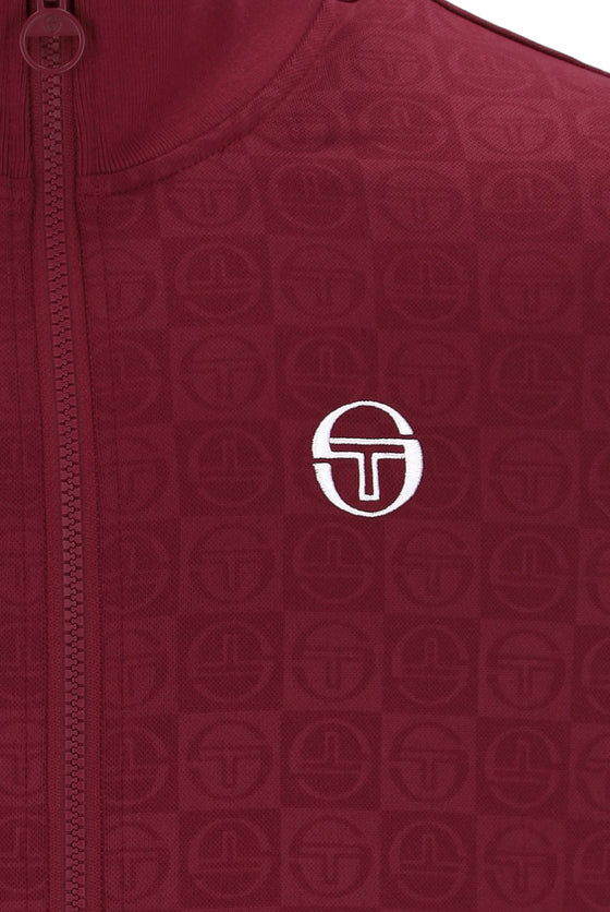 SANTORO MONOGRAM TRACK TOP RHUBARB (348)