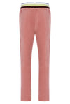 SARTORI VELOUR TRACKPANT MAHOGANY 547