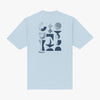 SCULPT T-SHIRT CLOUD BLUE