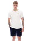 SLICE VELOUR T-SHIRT GARDENIA/GOLD 1081