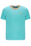 SLICE VELOUR T-SHIRT POOL BLUE 288