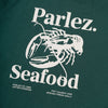 SLIP T-SHIRT DEEP GREEN