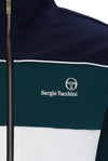 SPIGA TRACK TOP MARITIME TEAL GARDENIA 554