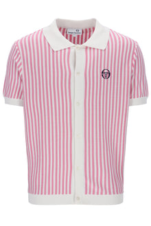  ABRAMO KNITTED POLO IVORY / ROSE