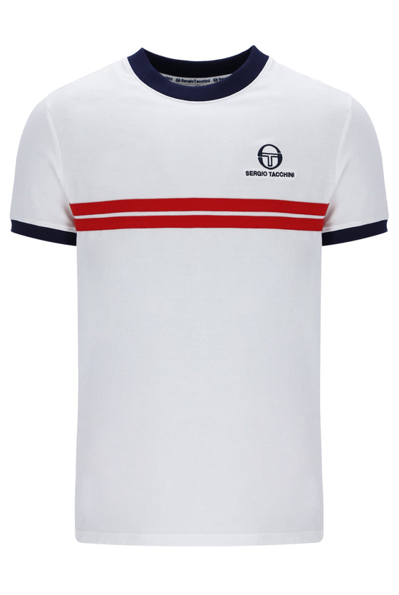 SUPER MK2 T-SHIRT WHITE / ADRENALINE