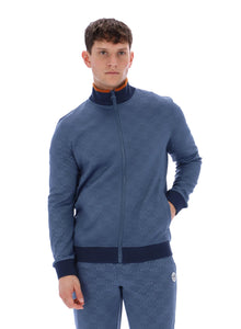  SANTORO MONOGRAM TRACK TOP VINTAGE INDIGO (362)