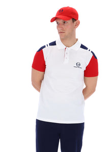  DRIVE SS POLO WHITE / ADRENALINE (005)