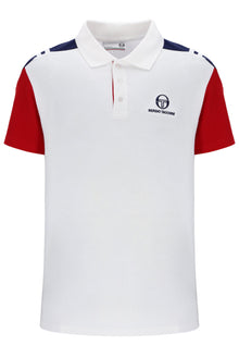  DRIVE SS POLO WHITE / ADRENALINE (005)