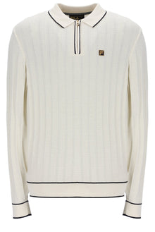  SULLY DETAILED KNIT L/S POLO TOFU (147)