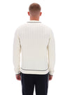 SULLY DETAILED KNIT L/S POLO TOFU (147)