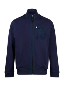  SUTTON 1000 ZIP THROUGH SWEATSHIRT DARK NAVY