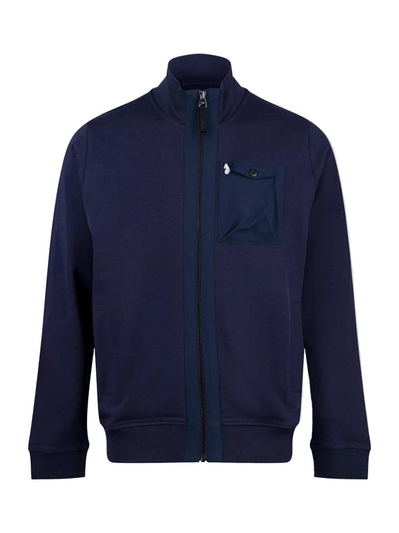 SUTTON 1000 ZIP THROUGH SWEATSHIRT DARK NAVY