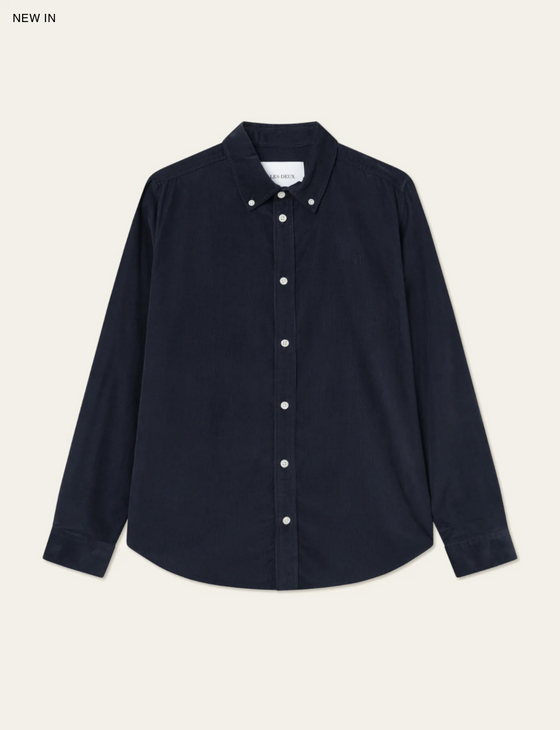KRISTIAN CORDUROY SHIRT NAVY