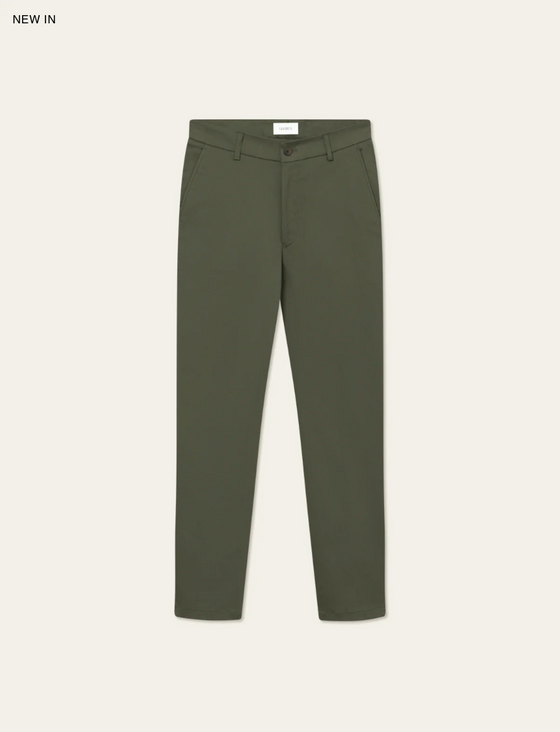 COMO REGULAR STRETCH SUIT PANTS OLIVE