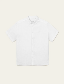  KRIS LINEN SS SHIRT WHITE
