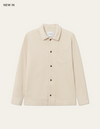 LAYTON OVERSHIRT IVORY CORDUROY