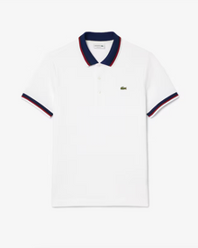  PH3461 REGULAR FIT CONTRAST COLLAR POLO WHITE (001)