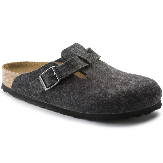 BOSTON WOOL FELT ANTHRACITE