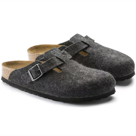 BOSTON WOOL FELT ANTHRACITE