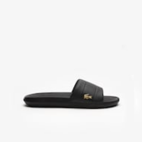 SERVE SLIDE BLACK (GOLD CROC)