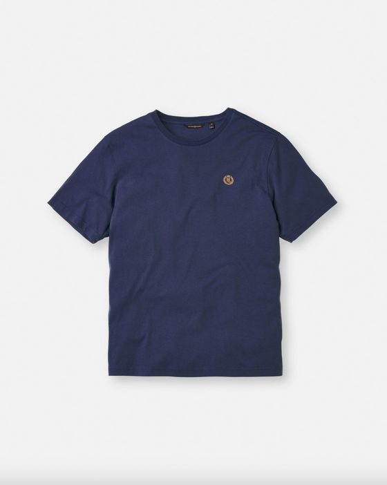 COWES T-SHIRT NAVY BLUE (602)