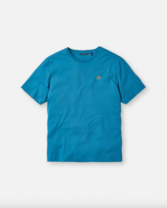 COWES T-SHIRT WASHED TEAL (623)