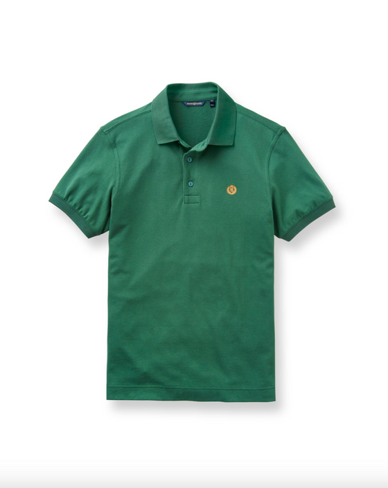 FALMOUTH SS POLO WASHED GREEN (723)