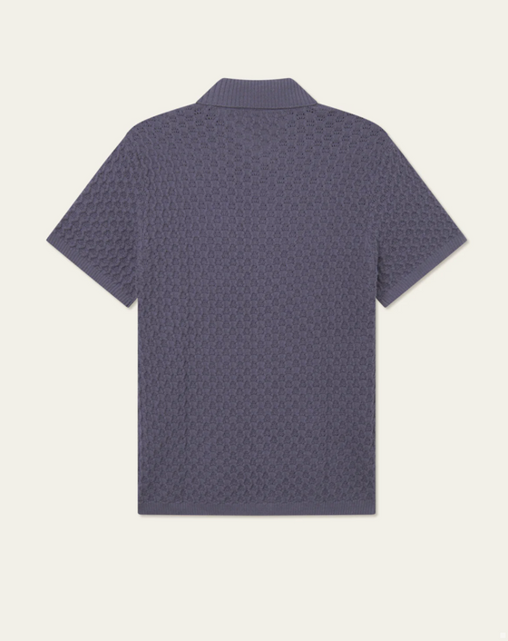 GESPERTUS KNIT SHIRT GRAYSTONE