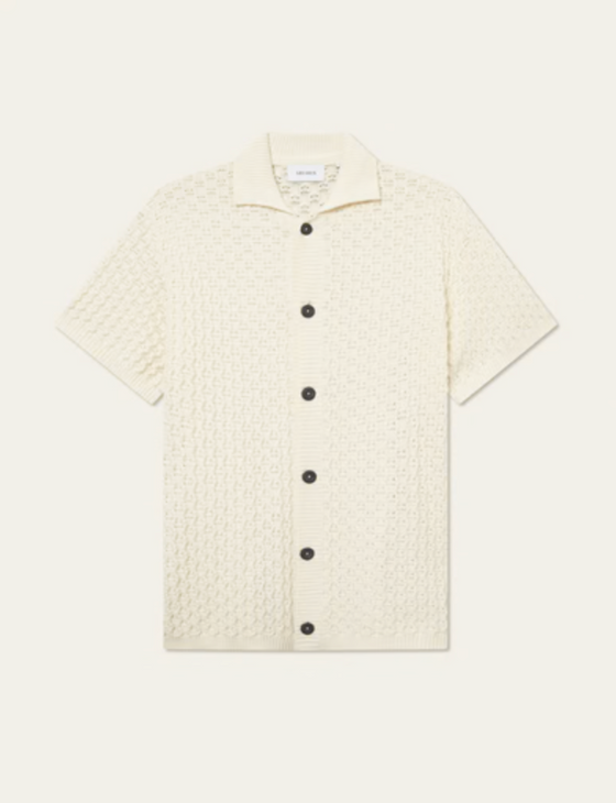 GESPERTUS KNIT SHIRT IVORY