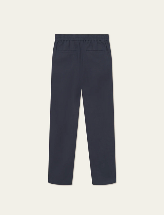 PATRICK LINEN TROUSERS DARK NAVY
