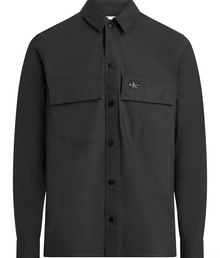  RIPSTOP CARGO OVERSHIRT BLACK