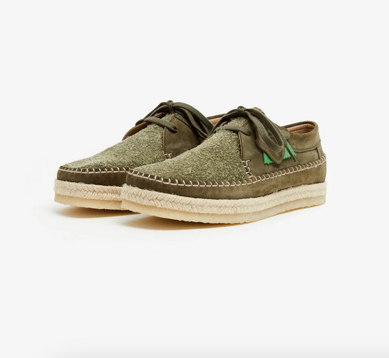 POMPEII x CLARKS ORIGINALS WEAVER SHOE CACTUS SUEDE
