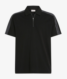  LOGO TAPE SS POLO BLACK (BEH)
