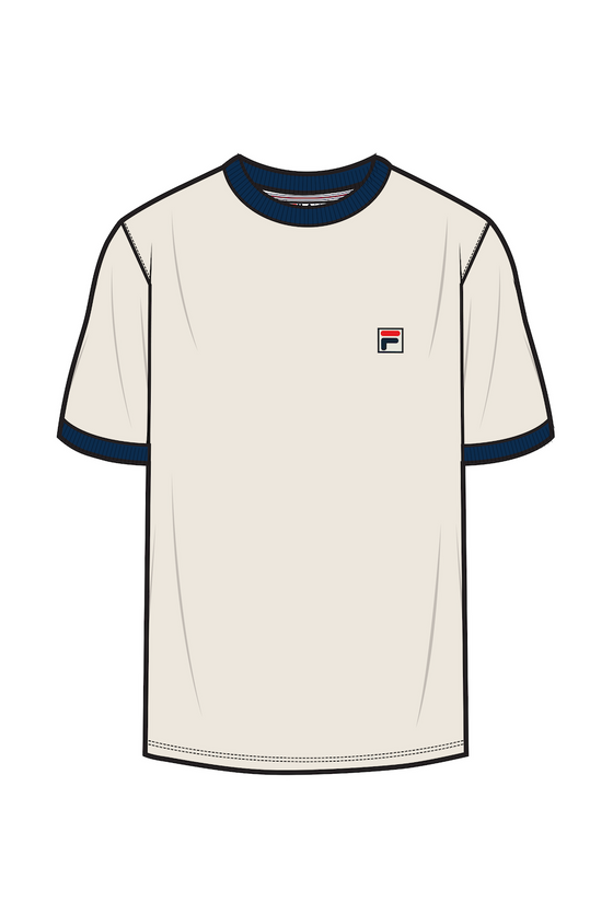 MARCONI T-SHIRT GARDENIA / NAVY (130)