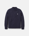 CLEW MOCK NECK NAVY