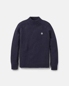  CLEW MOCK NECK NAVY