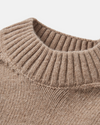 CLEW MOCK NECK SAND MELANGE