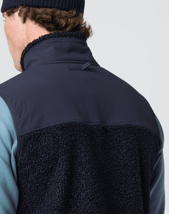 CRASTER FLEECE GILET NAVY