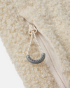 CRASTER FLEECE GILET OFF WHITE / KELP