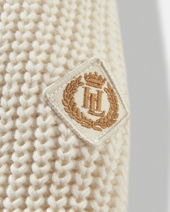 GOLANT 1/4 ZIP KNIT ECRU