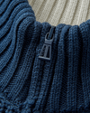 GOLANT 1/4 ZIP KNIT NAVY