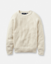 GOLANT RIBBED CREW ECRU